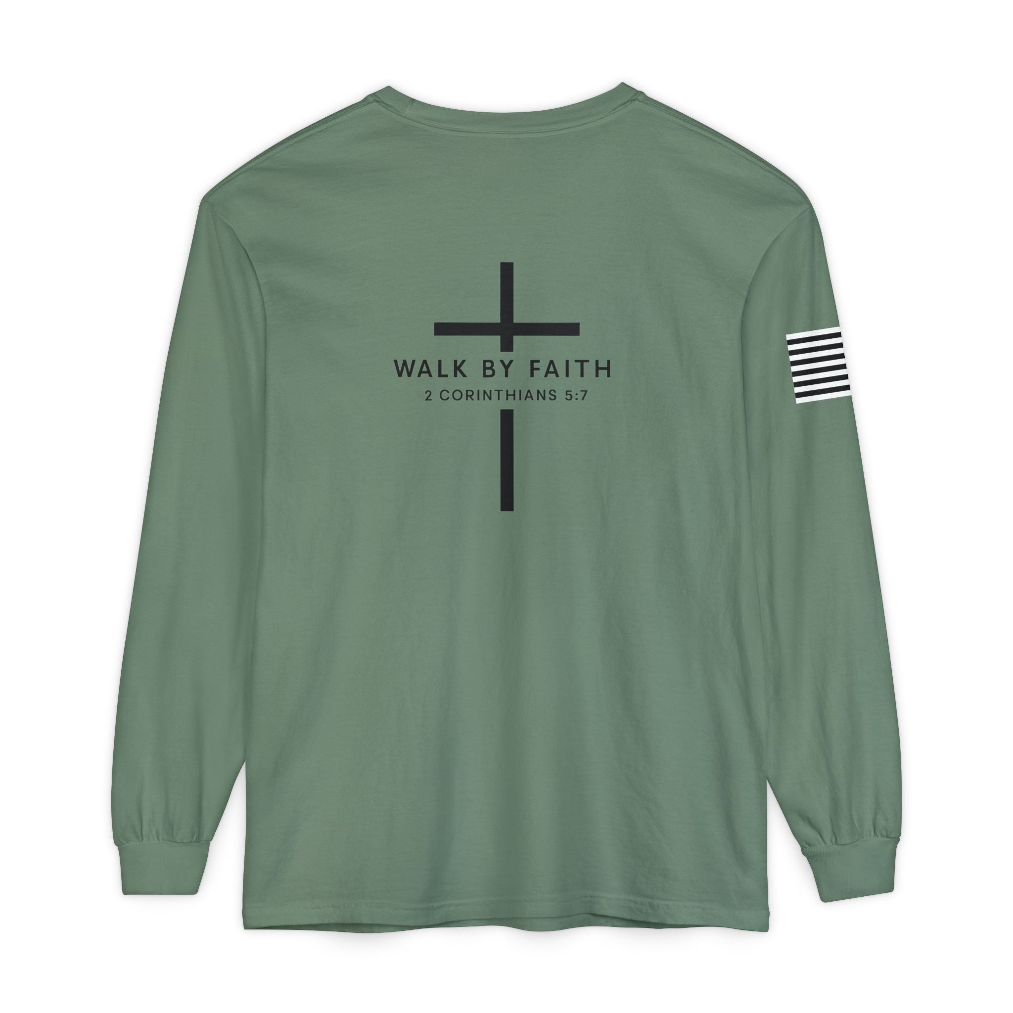 Unisex Garment-dyed Long Sleeve T-Shirt