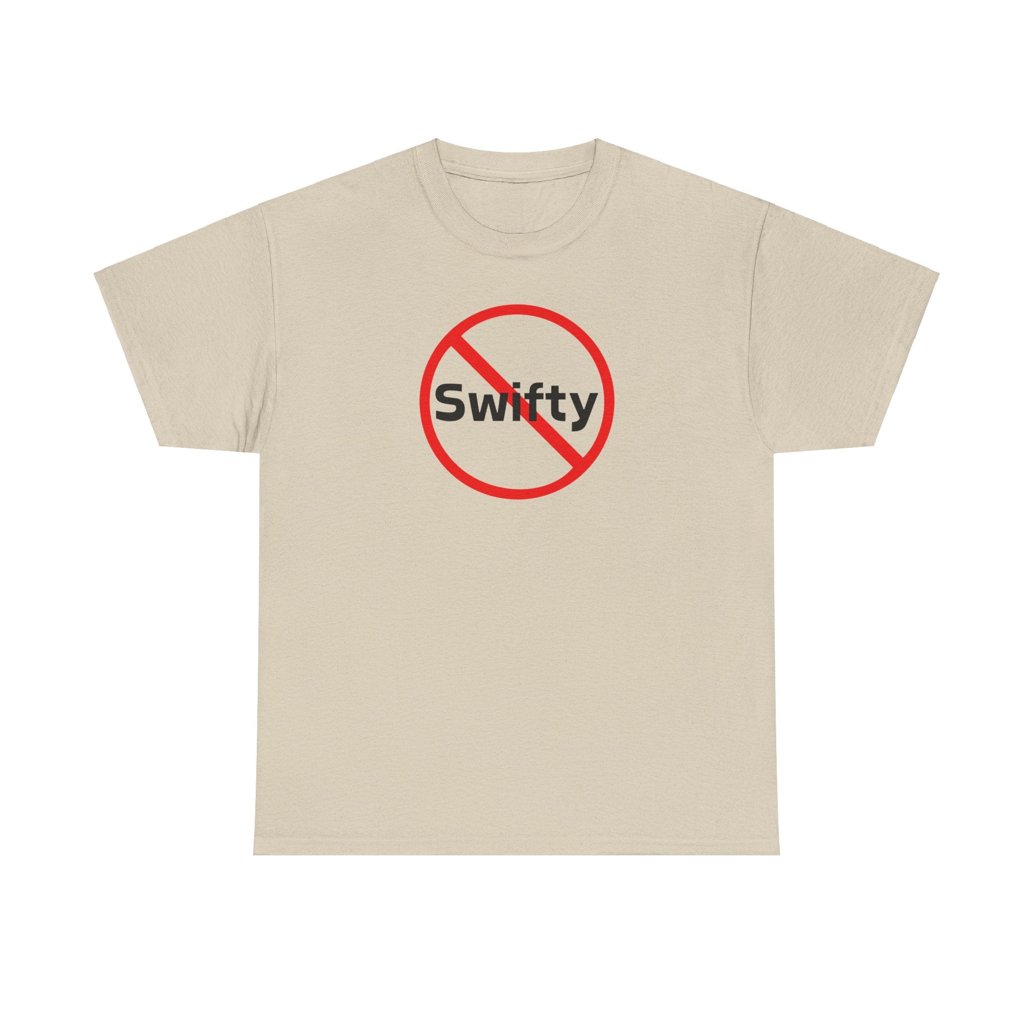 Swifty Anti Groupie Unisex Heavy Cotton Tee - Swifty Singer Anti-Woke Shirt, Non Groupie, Football fan Gift, Real American