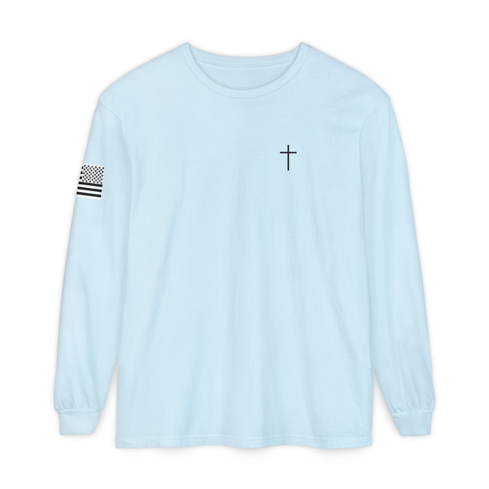 Unisex Garment-dyed Long Sleeve T-Shirt