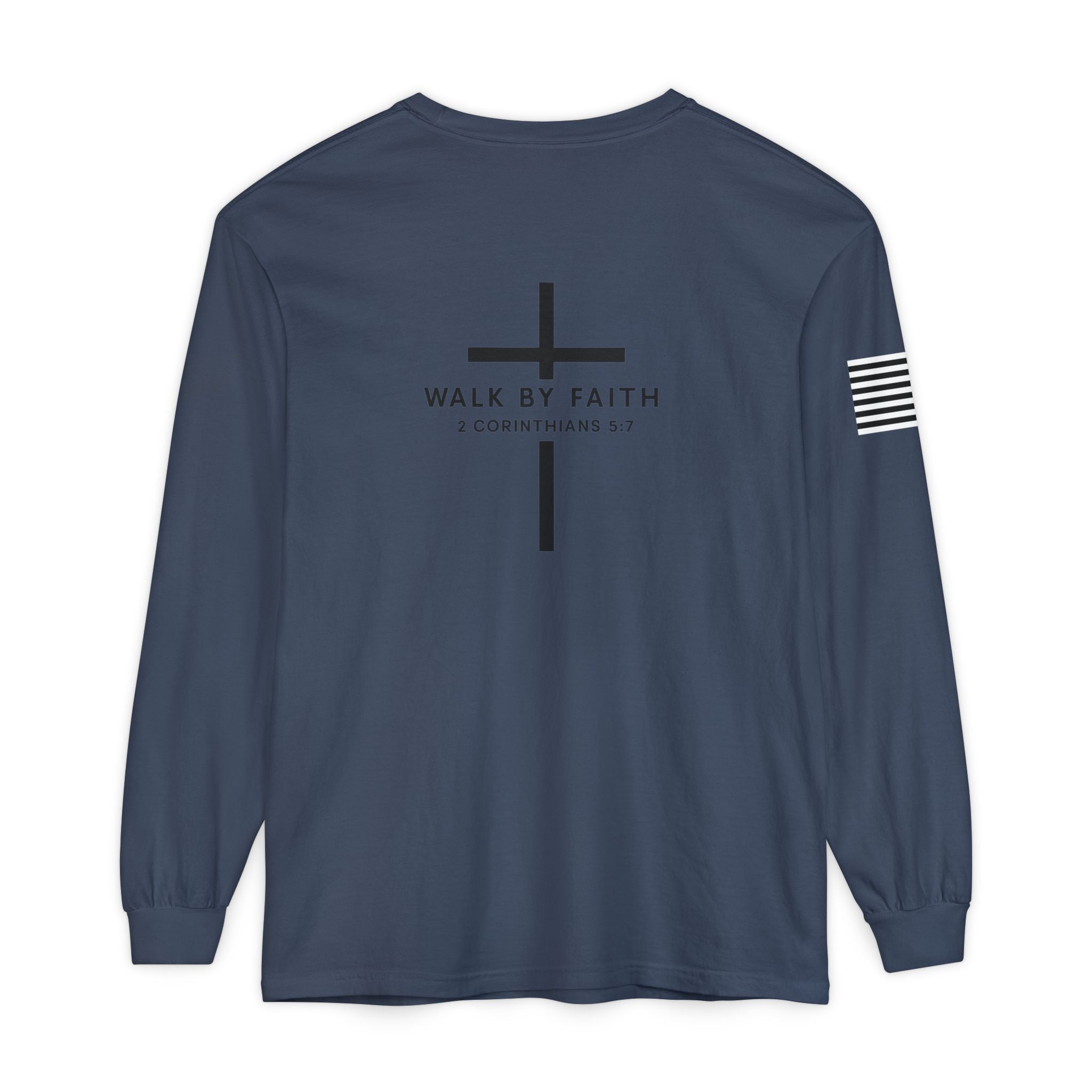 Unisex Garment-dyed Long Sleeve T-Shirt