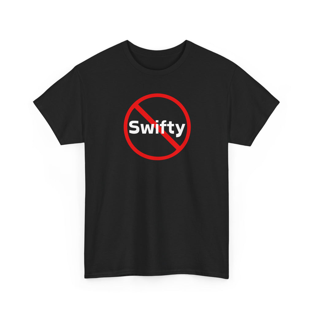 Swifty Anti Groupie Unisex Heavy Cotton Tee - Swifty Singer Anti-Woke Shirt, Non Groupie, Football fan Gift, Real American