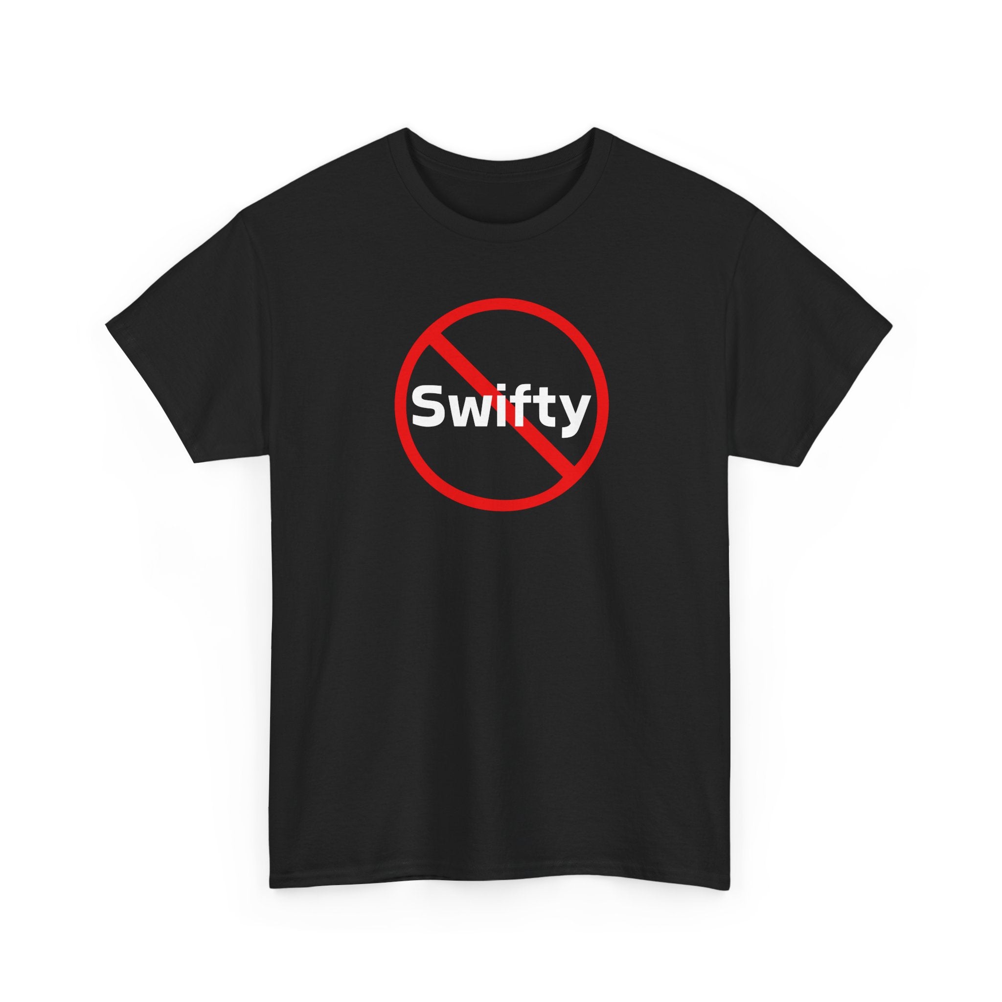 Swifty Anti Groupie Unisex Heavy Cotton Tee - Swifty Singer Anti-Woke Shirt, Non Groupie, Football fan Gift, Real American