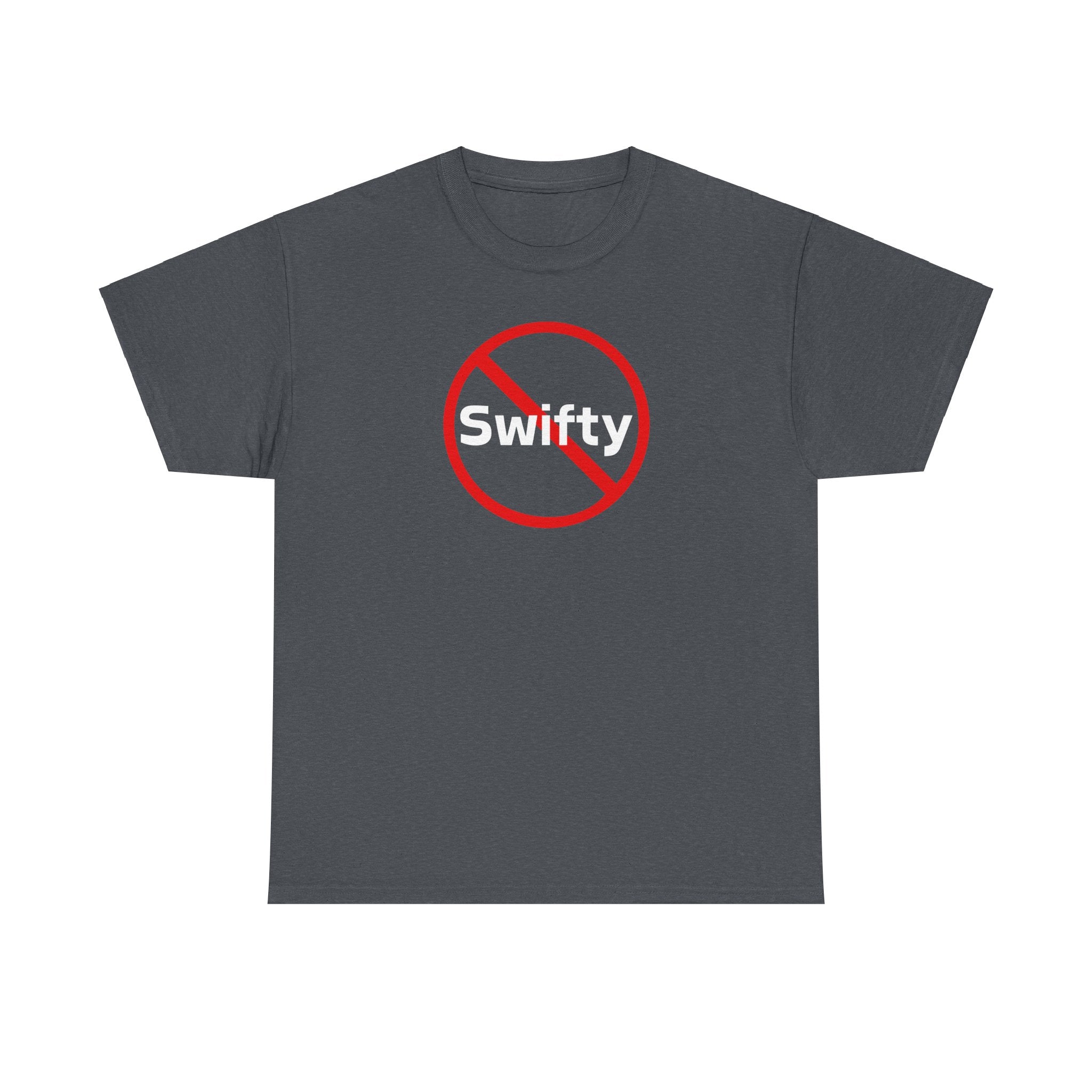 Swifty Anti Groupie Unisex Heavy Cotton Tee - Swifty Singer Anti-Woke Shirt, Non Groupie, Football fan Gift, Real American