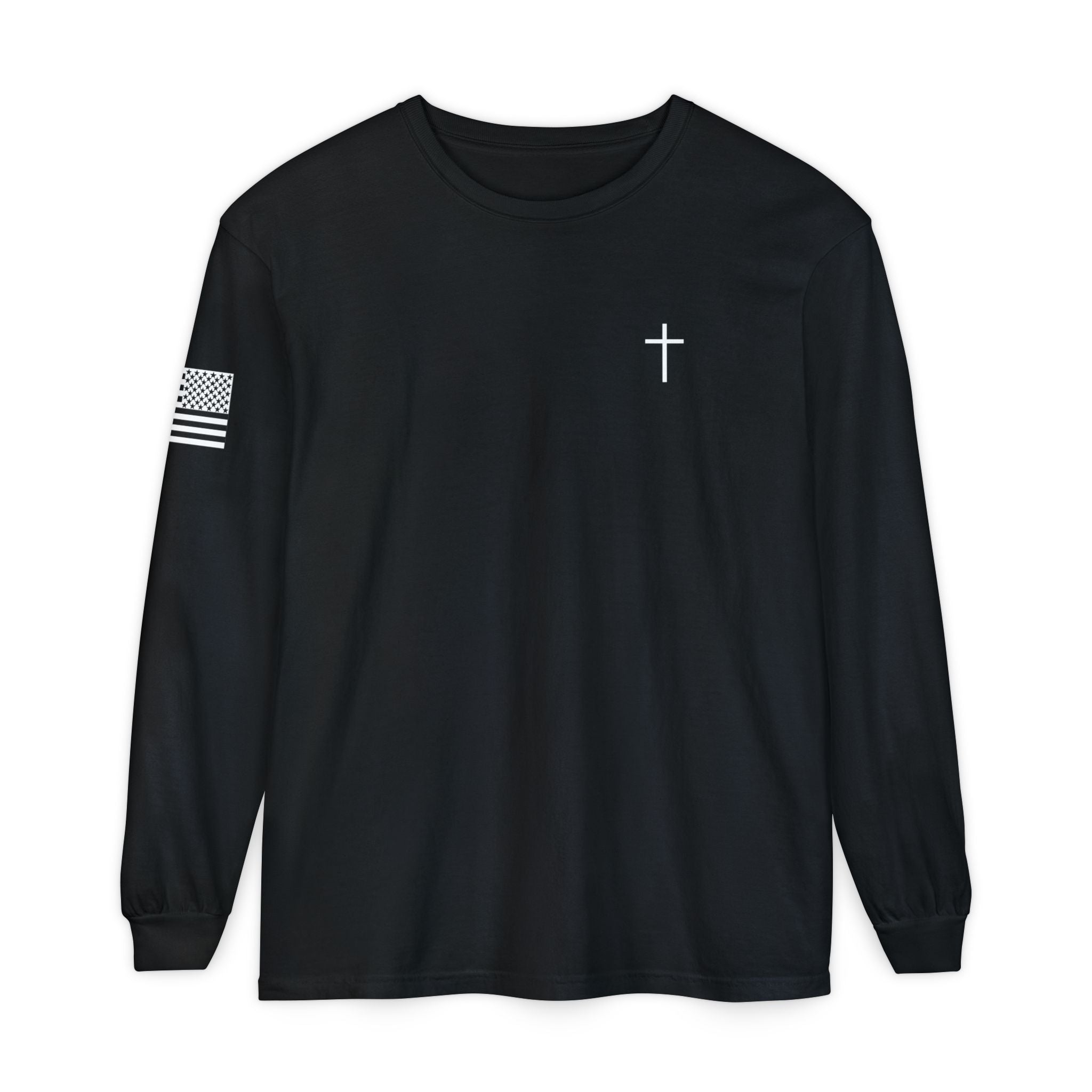 Unisex Garment-dyed Long Sleeve T-Shirt