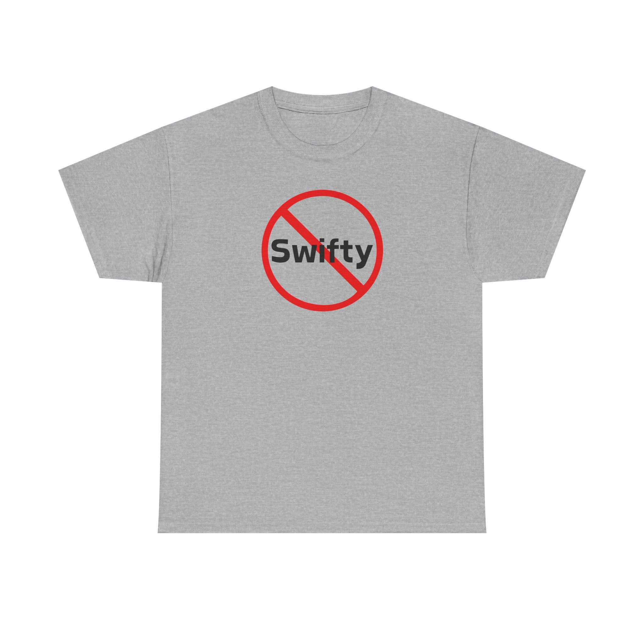 Swifty Anti Groupie Unisex Heavy Cotton Tee - Swifty Singer Anti-Woke Shirt, Non Groupie, Football fan Gift, Real American
