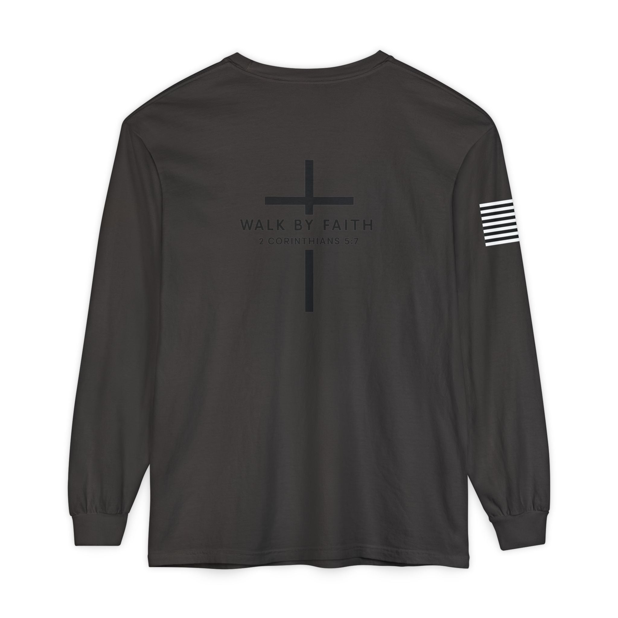 Unisex Garment-dyed Long Sleeve T-Shirt