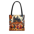 Halloween Adventure Tote, Spooky Fun with Kids in Costume, Haunted House & Bats
