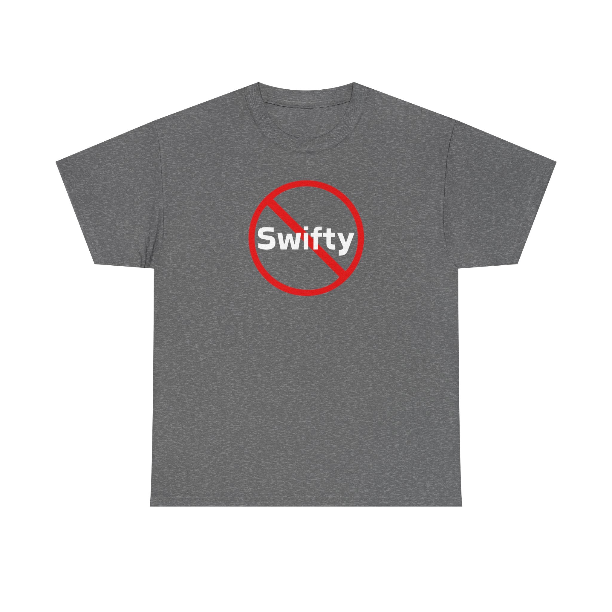 Swifty Anti Groupie Unisex Heavy Cotton Tee - Swifty Singer Anti-Woke Shirt, Non Groupie, Football fan Gift, Real American