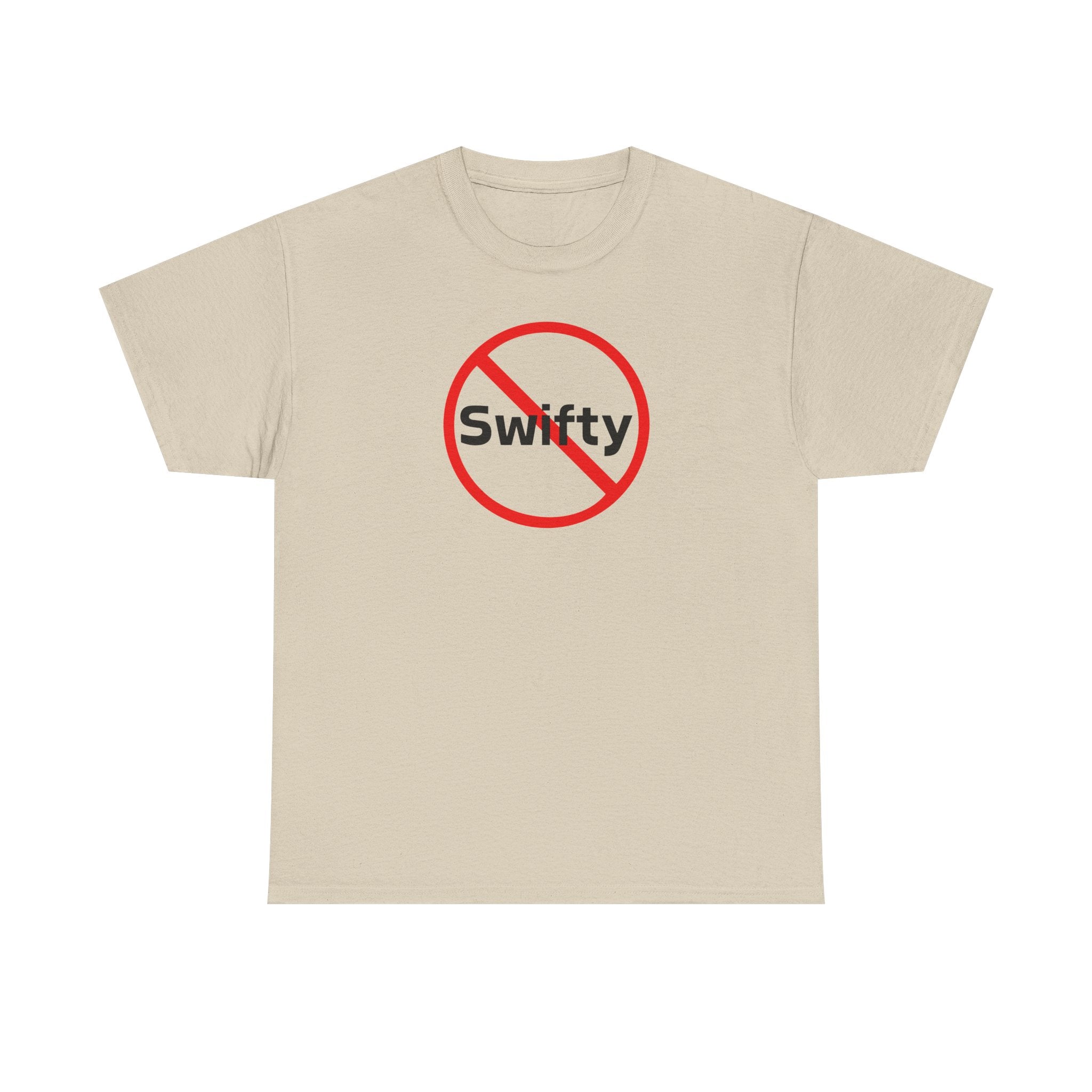 Swifty Anti Groupie Unisex Heavy Cotton Tee - Swifty Singer Anti-Woke Shirt, Non Groupie, Football fan Gift, Real American