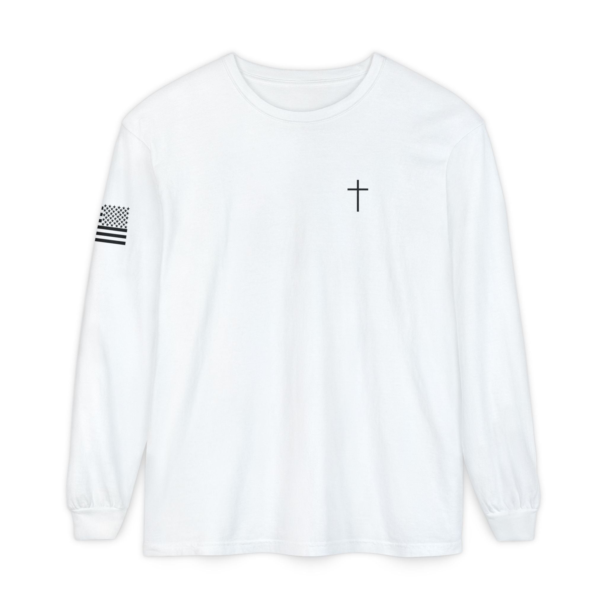 Unisex Garment-dyed Long Sleeve T-Shirt