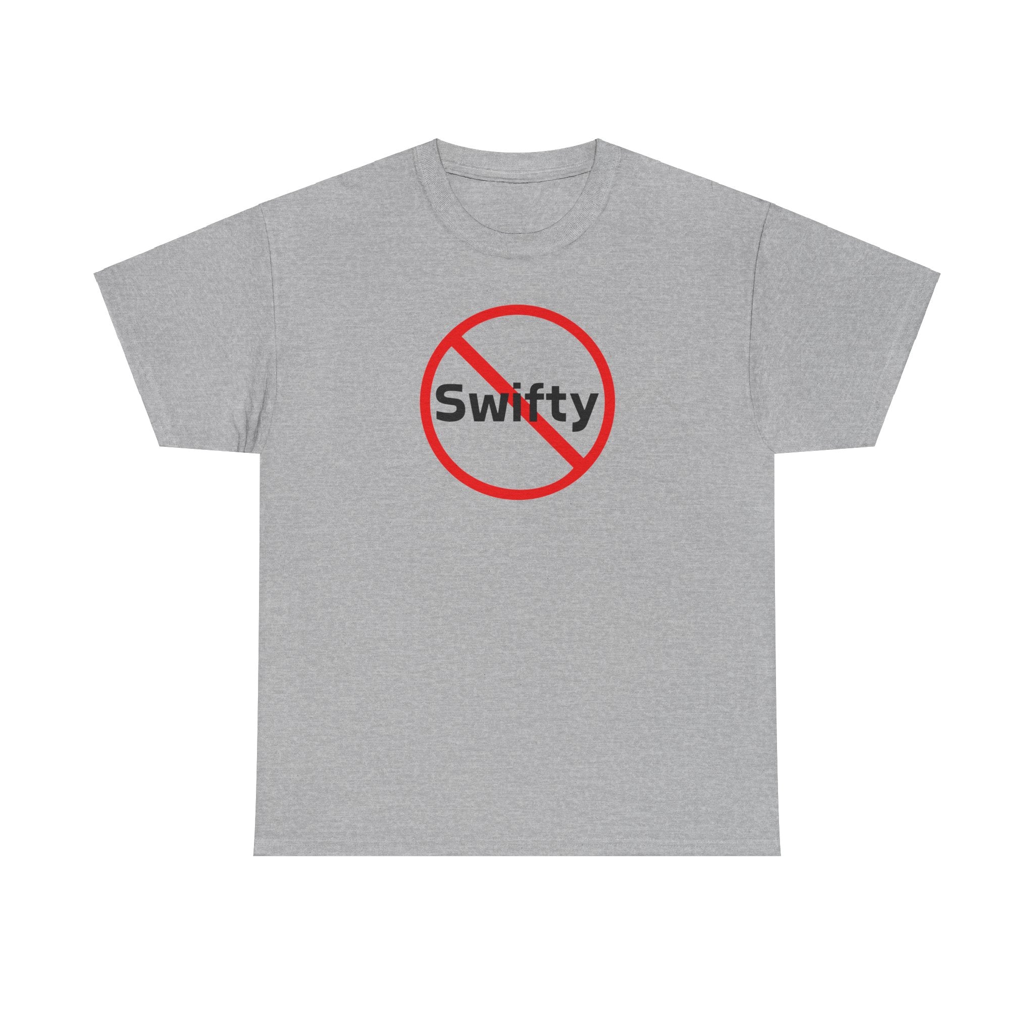 Swifty Anti Groupie Unisex Heavy Cotton Tee - Swifty Singer Anti-Woke Shirt, Non Groupie, Football fan Gift, Real American