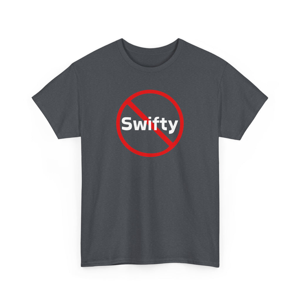 Swifty Anti Groupie Unisex Heavy Cotton Tee - Swifty Singer Anti-Woke Shirt, Non Groupie, Football fan Gift, Real American