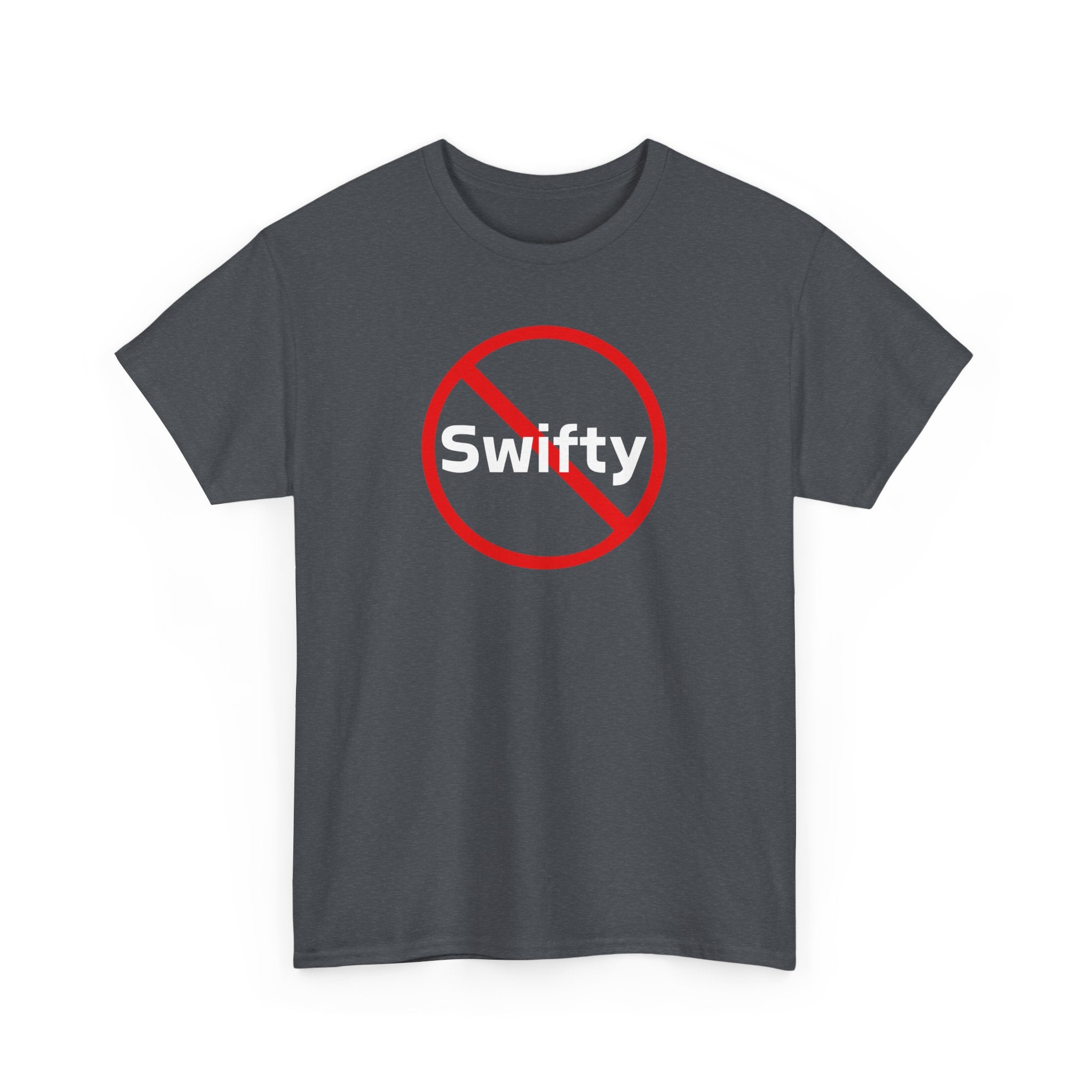 Swifty Anti Groupie Unisex Heavy Cotton Tee - Swifty Singer Anti-Woke Shirt, Non Groupie, Football fan Gift, Real American