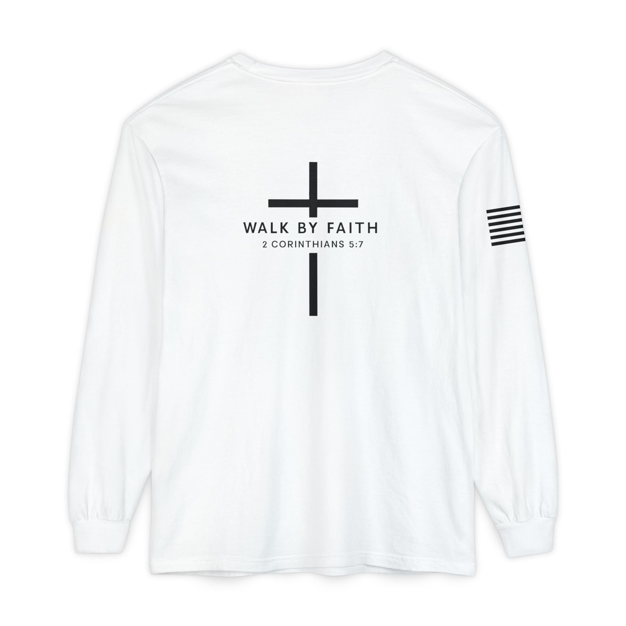 Unisex Garment-dyed Long Sleeve T-Shirt