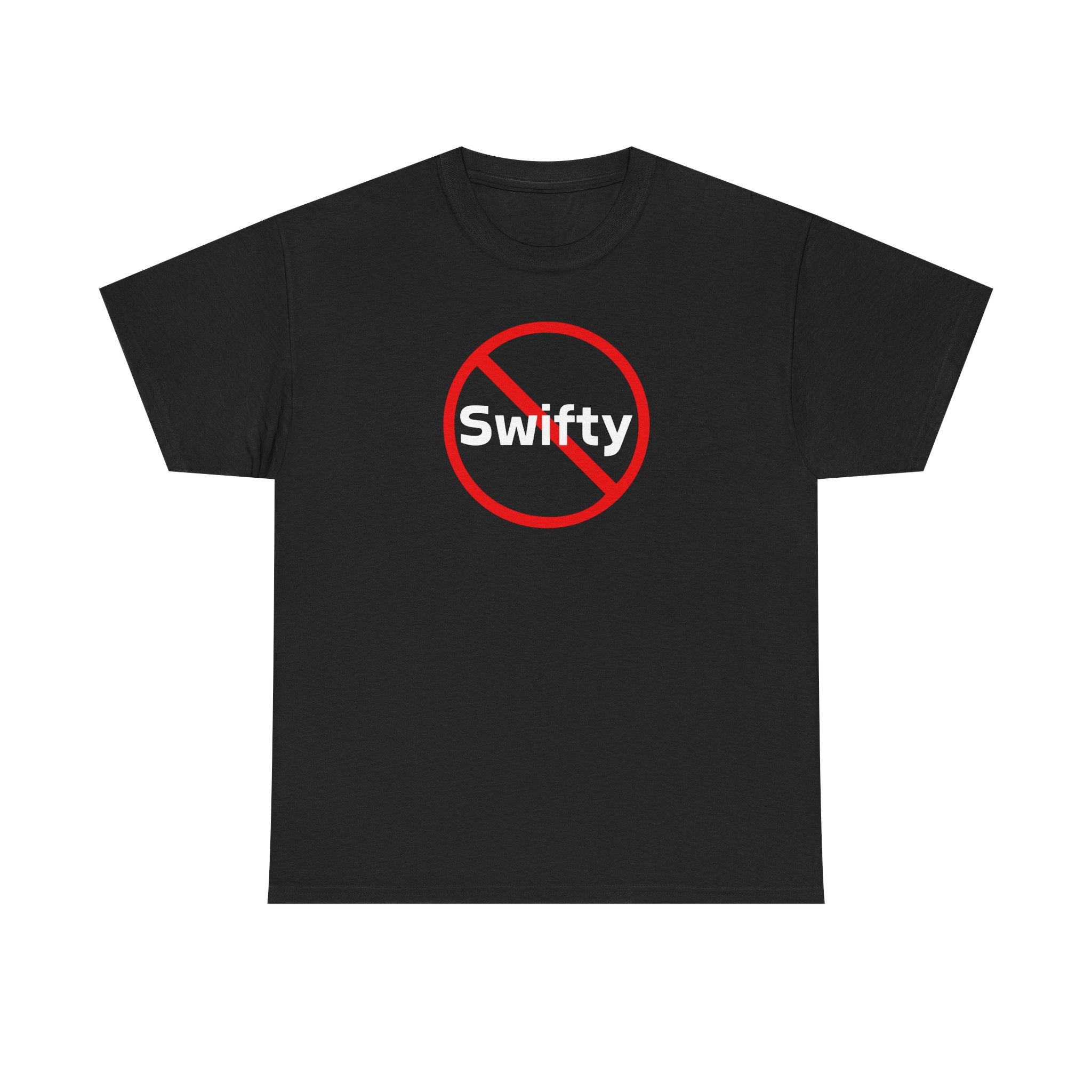 Swifty Anti Groupie Unisex Heavy Cotton Tee - Swifty Singer Anti-Woke Shirt, Non Groupie, Football fan Gift, Real American