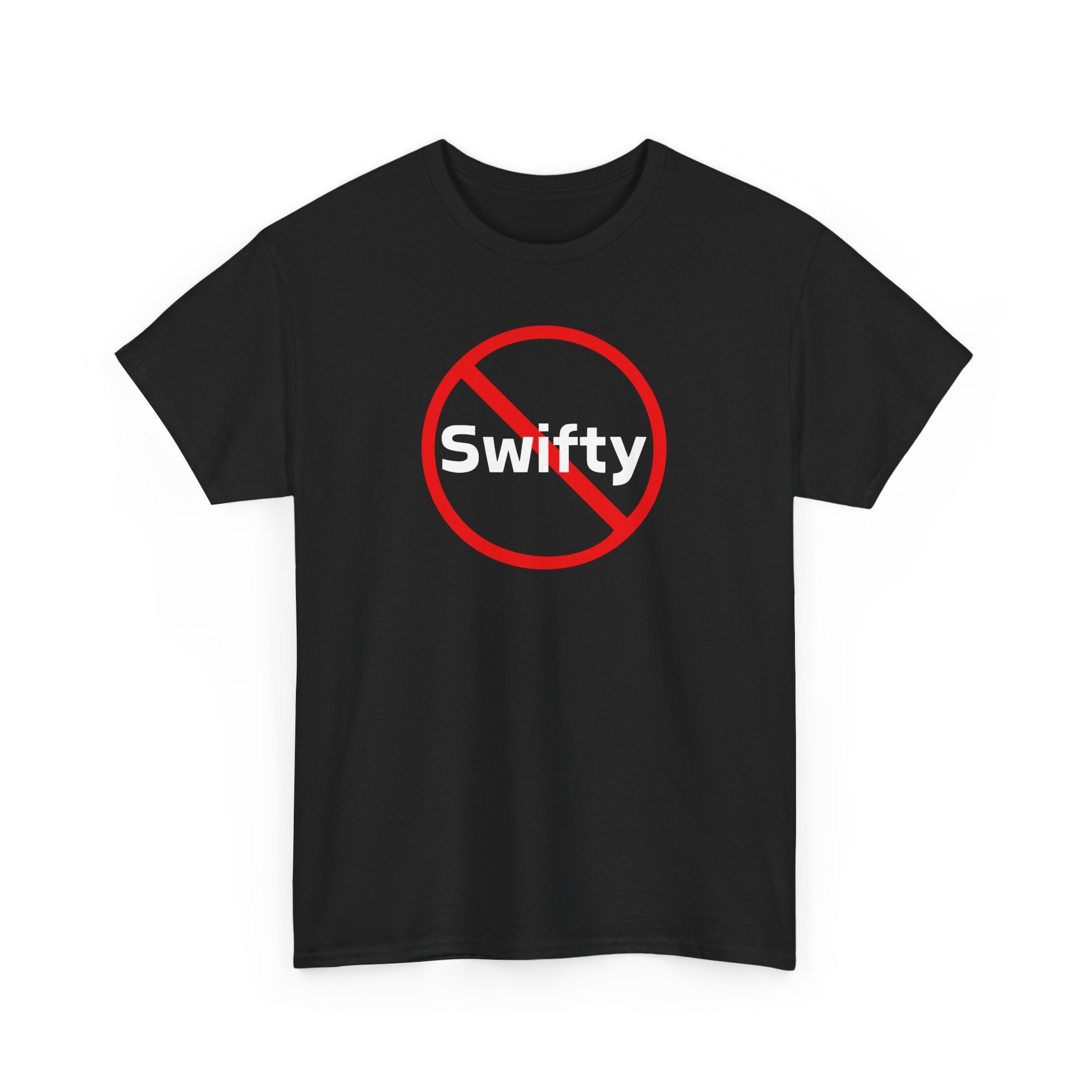 Swifty Anti Groupie Unisex Heavy Cotton Tee - Swifty Singer Anti-Woke Shirt, Non Groupie, Football fan Gift, Real American