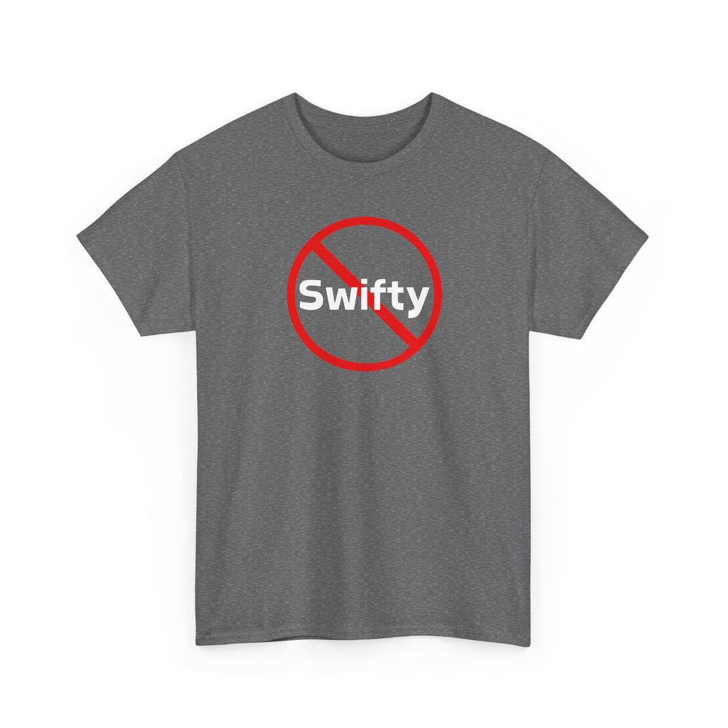 Swifty Anti Groupie Unisex Heavy Cotton Tee - Swifty Singer Anti-Woke Shirt, Non Groupie, Football fan Gift, Real American