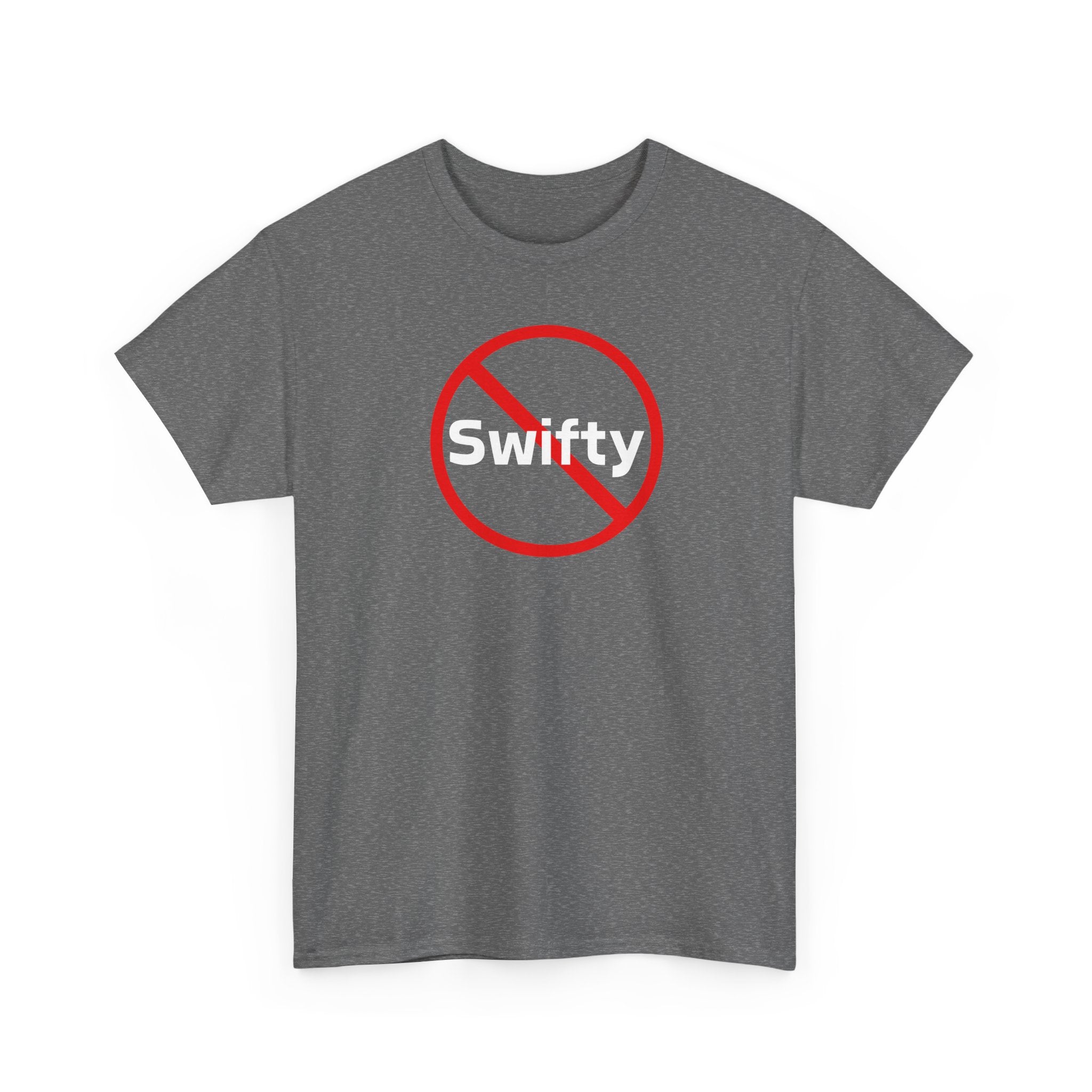 Swifty Anti Groupie Unisex Heavy Cotton Tee - Swifty Singer Anti-Woke Shirt, Non Groupie, Football fan Gift, Real American