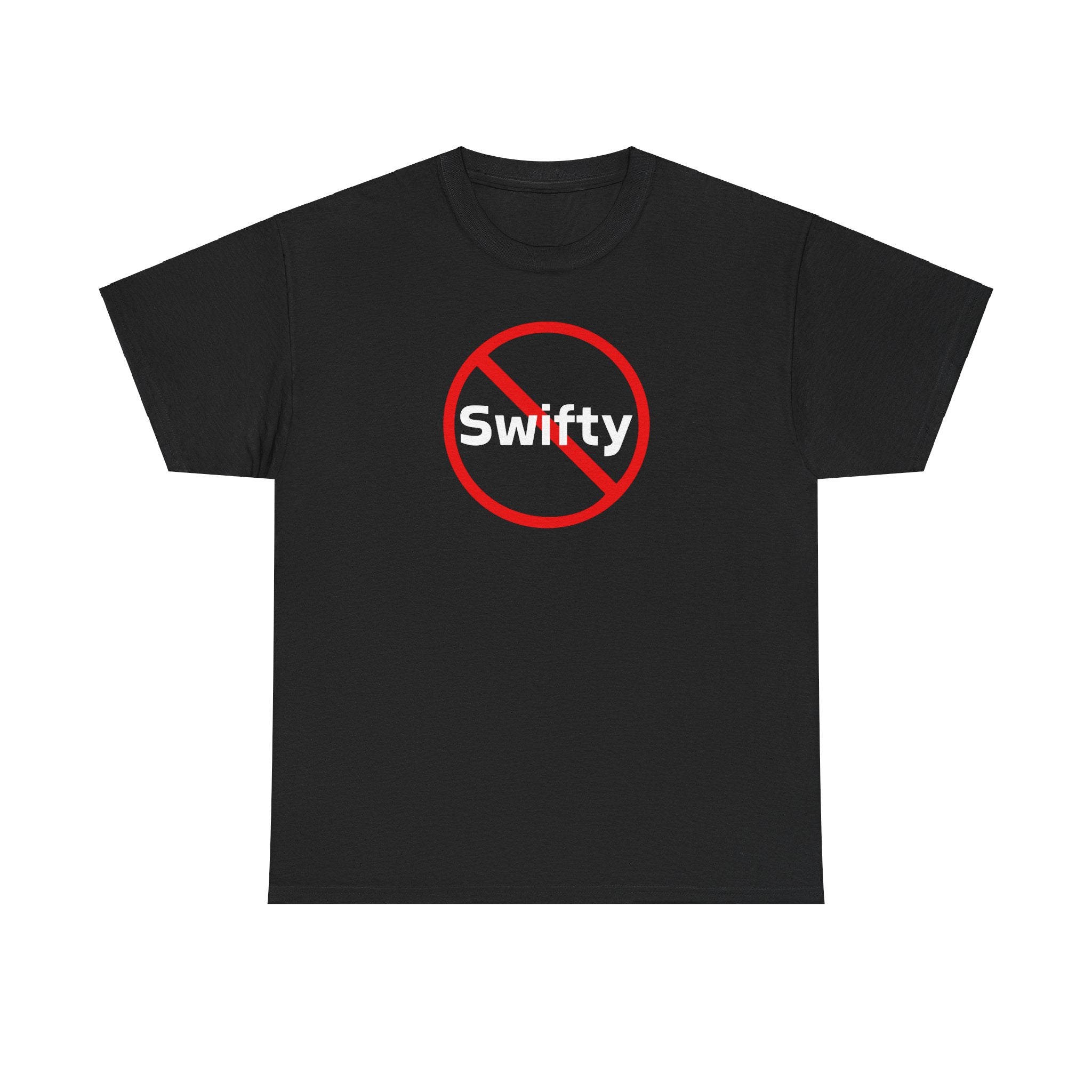 Swifty Anti Groupie Unisex Heavy Cotton Tee - Swifty Singer Anti-Woke Shirt, Non Groupie, Football fan Gift, Real American