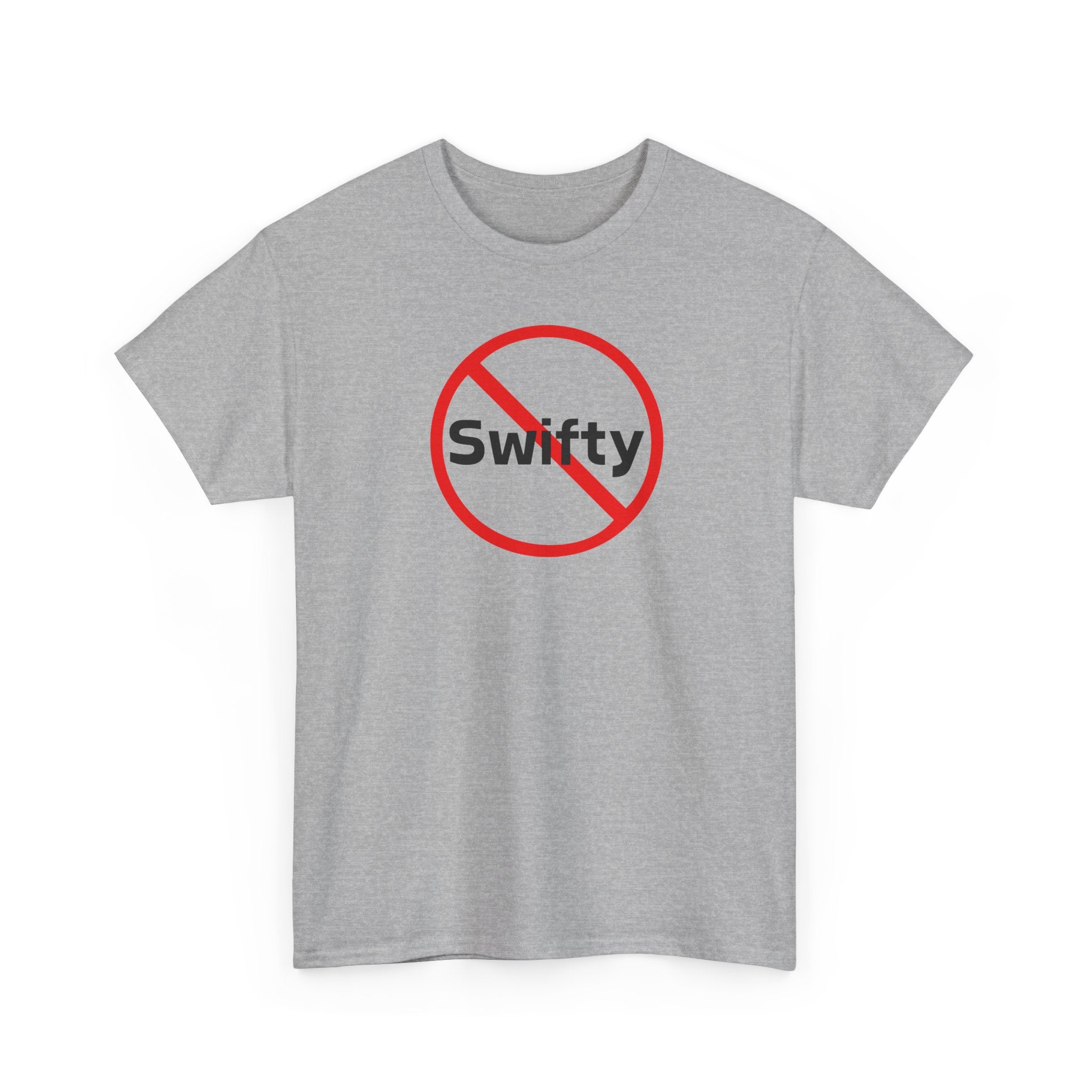 Swifty Anti Groupie Unisex Heavy Cotton Tee - Swifty Singer Anti-Woke Shirt, Non Groupie, Football fan Gift, Real American